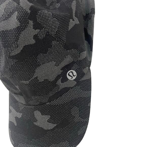 Lululemon Grey Black Camo Fast and Free Adjustable Running Hat - Picture 7 of 7